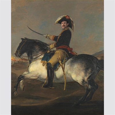 Personalized Masterpiece of A Horseback General from Photo,by myDaVinci - myDaVinci